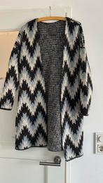 Grijze, blauwe en witte wollen vest street one L, Verzenden, Gedragen, Maat 42/44 (L), Grijs