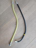 Gasslang RVS flexibele gasslang 75 cm / zwarte 80 cm, Ophalen of Verzenden, Zo goed als nieuw