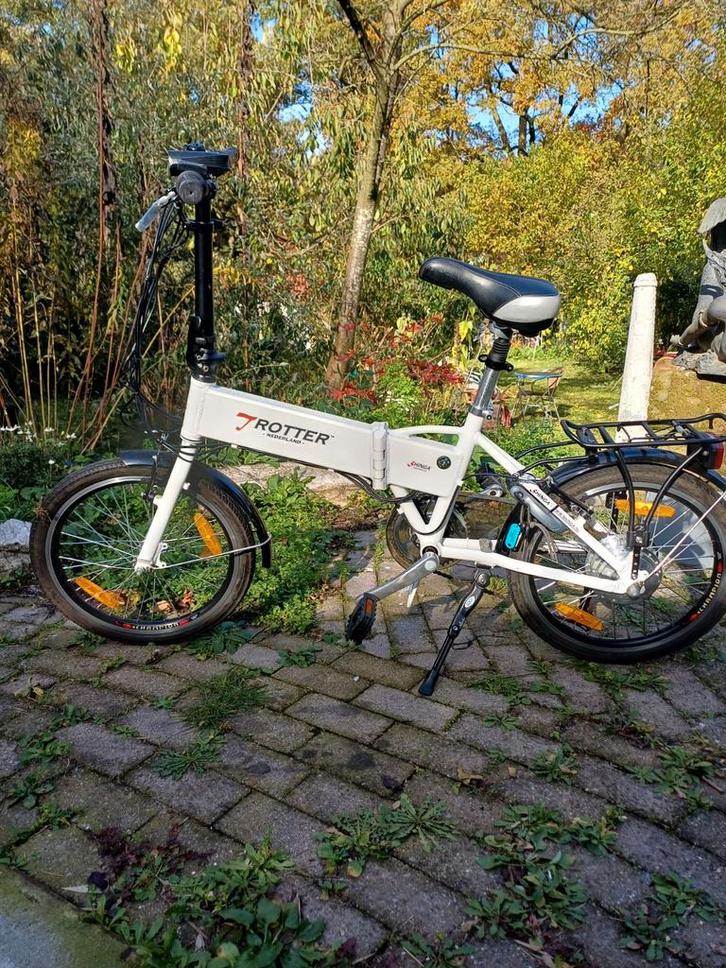 Lacross electr. Vouwfiets trotter. 6 versnellingen, Fietsen en Brommers, Fietsen | Vouwfietsen, Zo goed als nieuw, Dames, Overige merken