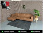 GRATIS LEVERING Loungebank Cognac 295x160 GEREINIGD