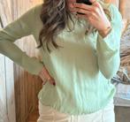 Mint groene top van supertrash met een open rug in maat 38, Kleding | Dames, Tops, Maat 38/40 (M), Supertrash, Ophalen of Verzenden