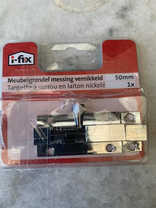 4 stuks meubelgrendel nieuw, Doe-het-zelf en Verbouw, Hang- en Sluitwerk, Nieuw, Ophalen of Verzenden