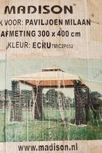 Dak NIEUW 3x4  partytent / paviljoen  ecru, Tuin en Terras, Partytenten, Ophalen, Minder dan 4 meter, Nieuw, Minder dan 5 meter