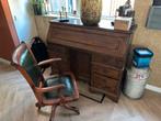 Antiek Bureau met Stoel, Ophalen of Verzenden