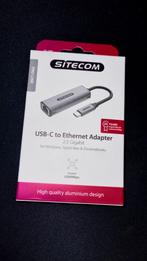 Sitecom USB-C to Ethernet Adapter 2,5 Gigabit, Ophalen of Verzenden, Zo goed als nieuw