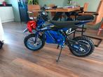 Elektrische Kindercrosser - CarKiddo Blauw, Fietsen en Brommers, Minibikes, Midibikes en Pitbikes, Ophalen of Verzenden, Zo goed als nieuw
