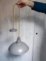 Beige / grijze hanglamp, Ophalen of Verzenden, Zo goed als nieuw
