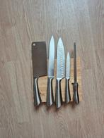 couvert royale messenblok, Huis en Inrichting, Keuken | Bestek, Ophalen of Verzenden, Zo goed als nieuw, Rvs of Chroom, Bestekset