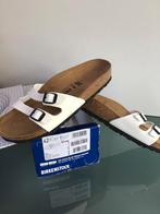 GRATIS VERZENDEN | BIRKENSTOCK Nieuwe witte slippers 42, Slippers, Verzenden, Wit, Nieuw