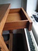 frans eiken tafel, Huis en Inrichting, Tafels | Eettafels, Ophalen, Gebruikt, Eikenhout, 50 tot 100 cm