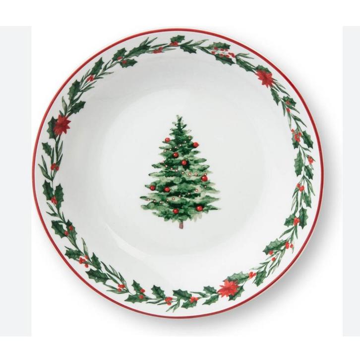 GEZOCHT: kerst servies Blokker Noel, Huis en Inrichting, Keuken | Servies, Zo goed als nieuw, Bord(en), Overige stijlen, Porselein