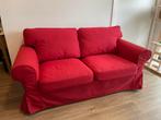 Nette Ektorp tweezits met rode hoes!, Huis en Inrichting, Ophalen, Gebruikt, 150 tot 200 cm, Tweepersoons