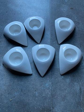 Set van 6 Keramische amuse/ tappas schaaltjes beschikbaar voor biedingen