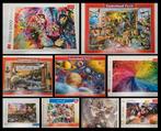 Diverse (9) prachtige puzzels van 300, 1000 en 3000 stukjes, Ophalen, Zo goed als nieuw, Legpuzzel
