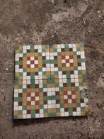 Oude Franse tegels 16x16 mozaïek, Ophalen, Gebruikt, Keramiek, Minder dan 20 cm