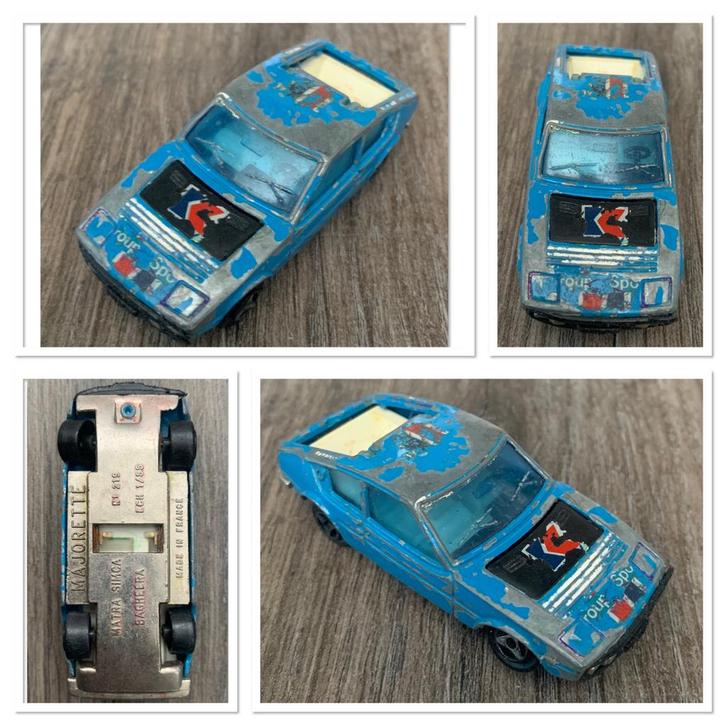 Matra Simca Bagheera (Majorette), Hobby en Vrije tijd, Modelauto's | 1:50, Ophalen of Verzenden