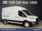 Ford Transit 2.0 TDCI 130pk L3H3 Euro6 Airco | Camera | Appl, Voorwielaandrijving, Stof, 2500 kg, Wit