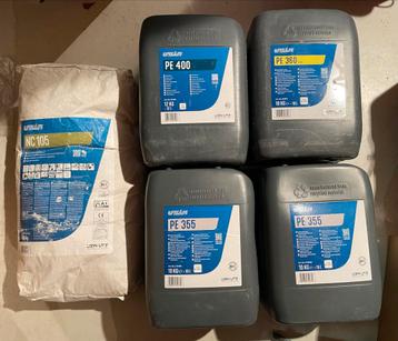 Beton vloer Egaliseer, Vochtscherm en Primer van Uzin beschikbaar voor biedingen