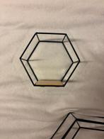 Decoratieve zeshoekige wandrekken, Huis en Inrichting, Ophalen of Verzenden, Nieuw