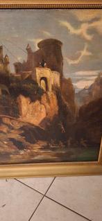 Schilderij: Zeemeerminnen Vangst, Antiek en Kunst, Kunst | Schilderijen | Klassiek, Ophalen of Verzenden