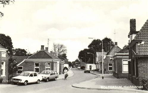 Woltersum, Hoofdstraat - auto - ongelopen, Verzamelen, Ansichtkaarten | Nederland, Ongelopen, Utrecht, 1920 tot 1940, Verzenden