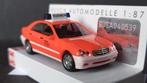 Mercedes Benz C Klasse Feuerwehr Solingen 1:87 Busch Pol, Hobby en Vrije tijd, Modelauto's | 1:87, Verzenden, Zo goed als nieuw