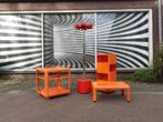 Velca legnano kapstok en paraplubak rood jaren 70 design, Huis en Inrichting, Kunststof, Gebruikt, 100 tot 150 cm, ?