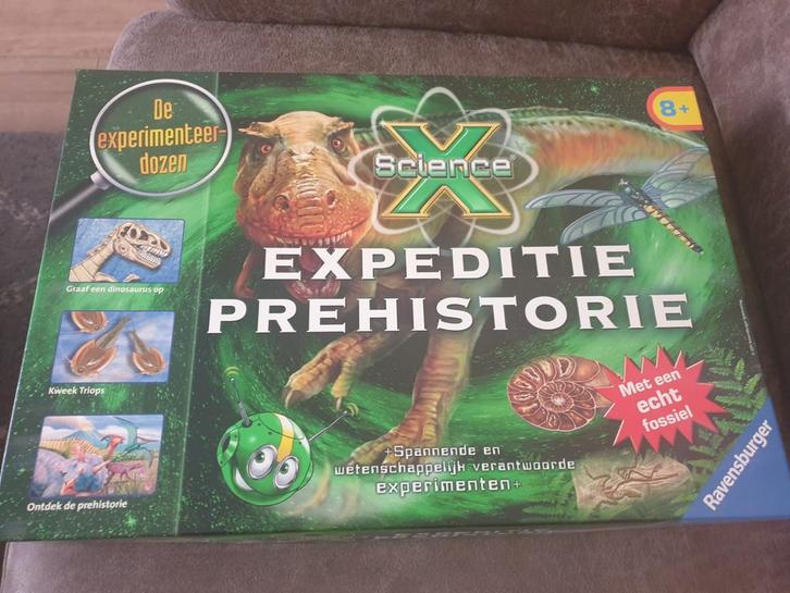 Science X Expeditie Prehistorie - Ravensburger, Kinderen en Baby's, Speelgoed | Educatief en Creatief, Zo goed als nieuw, Knutselen