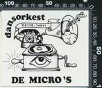 Sticker: Dansorkest De Micros (3), Verzamelen, Ophalen of Verzenden, Zo goed als nieuw, Bedrijf of Vereniging