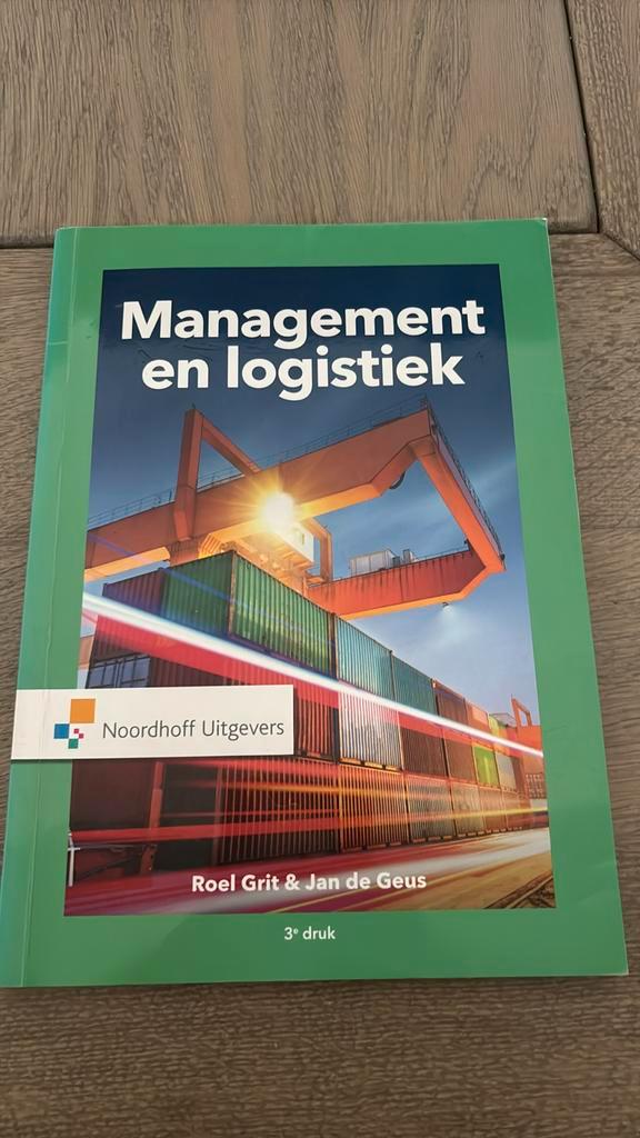 Roel Grit - Management en logistiek, Boeken, Wetenschap, Zo goed als nieuw, Sociale wetenschap, Ophalen of Verzenden