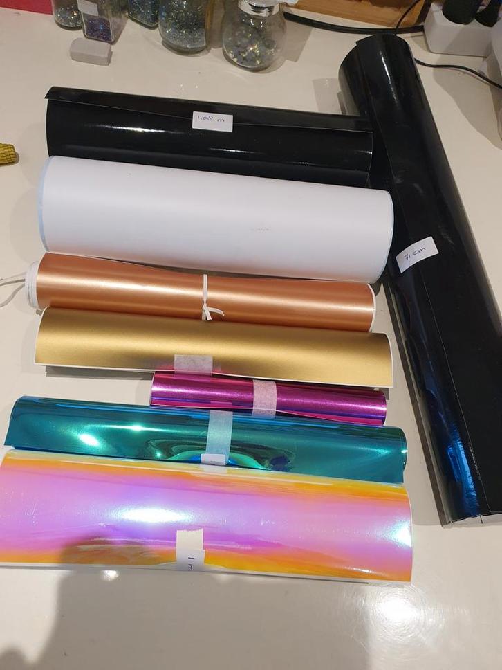 Vinyl folie, Hobby en Vrije tijd, Stickers en Plaatjes, Meerdere stickers, Ophalen of Verzenden