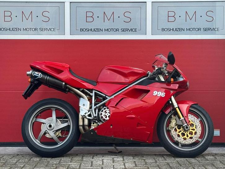 DUCATI 996 BIPOSTO (bj 2001), Motoren, Motoren | Ducati, Bedrijf, Super Sport, meer dan 35 kW, 2 cilinders, Motorrijbewijs A