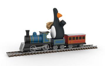 Feathers McGraw - The Wrong Trousers - Trein Corgi CC80602 beschikbaar voor biedingen