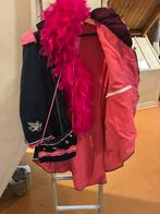 Carnavalsjas, blauw/paarse kleur met rose., Kleding | Dames, Carnavalskleding en Feestkleding, Ophalen of Verzenden, Zo goed als nieuw