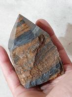 Tijgerijzer tijgeroog mineralen geslepen punt ruwe stenen, Ophalen of Verzenden, Mineraal