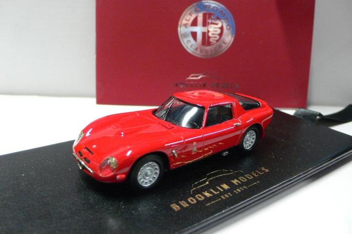 1965 alfa giulia tz -brooklin models #ar2 1/43-HAGELNIEUW-!!, Hobby en Vrije tijd, Modelauto's | 1:43, Nieuw, Auto, Overige merken