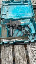 Makita boorhamer met boren, Doe-het-zelf en Verbouw, Gereedschap | Boormachines, Ophalen of Verzenden, Zo goed als nieuw, 600 watt of meer