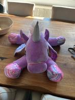 Knuffel Eenhoorn - Paars met Sterren, Ophalen of Verzenden, Zo goed als nieuw, Paard