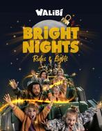 1 ticket Bright Night Walibi, Eén persoon, Ticket of Toegangskaart