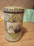 beschuitbus tgv verloving Juliana en Bernhard, Verzamelen, Ophalen of Verzenden, Gebruikt, Nederland, Overige typen