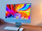 iMac 24" M1 chip 8-Core GPU/CPU 8GB Ram 512GB SSD + EXTRA'S, Computers en Software, Apple Desktops, Ophalen, 24 inch 4.5K Retina