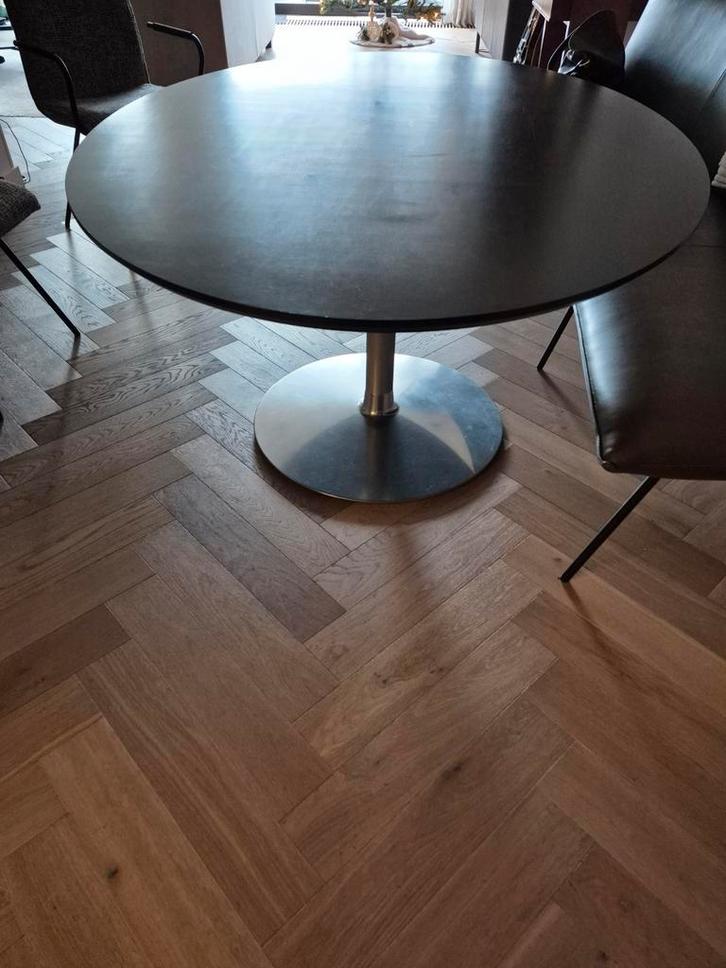 Artifort Pierre Paulin ovale eettafel, Huis en Inrichting, Tafels | Eettafels, Gebruikt, 100 tot 150 cm, 150 tot 200 cm, Vier personen