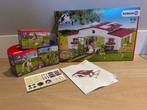 Paardenstal en toebehorem Schleich 42344 zgan, Verzamelen, Speelgoed, Ophalen of Verzenden, Zo goed als nieuw