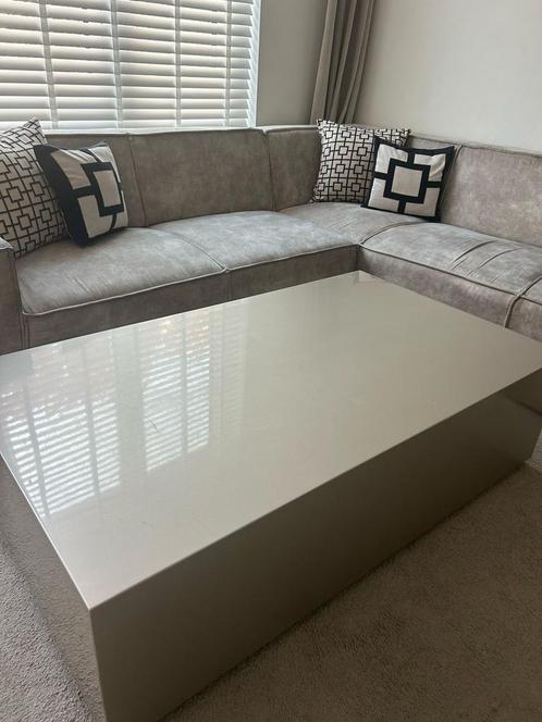 Salon tafel luxe uitvoering., Huis en Inrichting, Tafels | Salontafels, Gebruikt, Minder dan 50 cm, 50 tot 100 cm, 100 tot 150 cm