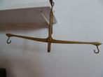Messing plantenhanger: bascule / weegschaal model. Vintage., Ophalen of Verzenden