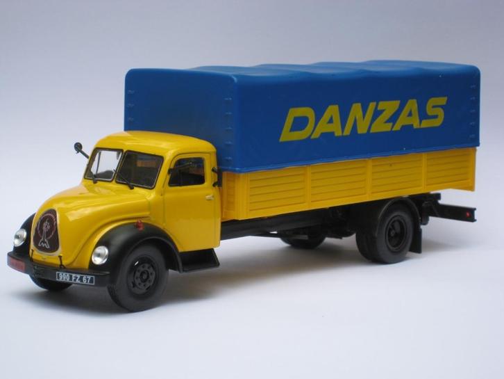 Magirus Merkur 1959 Danzas Altaya Camions 1:43, Hobby en Vrije tijd, Modelauto's | 1:43, Nieuw, Bus of Vrachtwagen, Overige merken