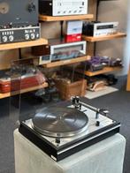 Thorens TD-165 Platenspeler | nieuwe smokey stofkap en OM5e, Ophalen, Refurbished, Platenspeler, Thorens