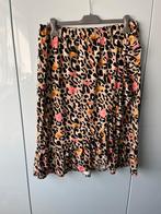 Geisha rok gebloemd zwart, beige roze geel maat 42, Geisha, Zwart, Maat 42/44 (L), Nieuw