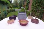 div rieten manden - paars - purper en lila - v.a. 1,50, Ophalen of Verzenden, Overige materialen, Binnen