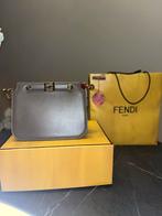 Fendi Touch Taupe Leren Schoudertas - Zo goed als nieuw!, Sieraden, Tassen en Uiterlijk, Tassen | Damestassen, Ophalen of Verzenden